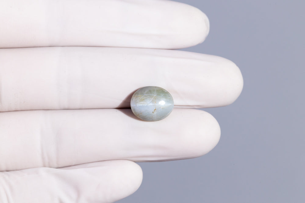 Natural Cat'S Eye (Lehsuniya) 9.14 Carats