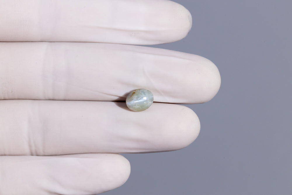 Natural Cat'S Eye (Lehsuniya) 3.72 Carats