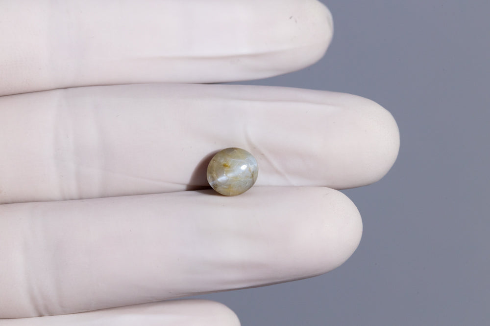 Natural Cat'S Eye (Lehsuniya) 4.45 Carats