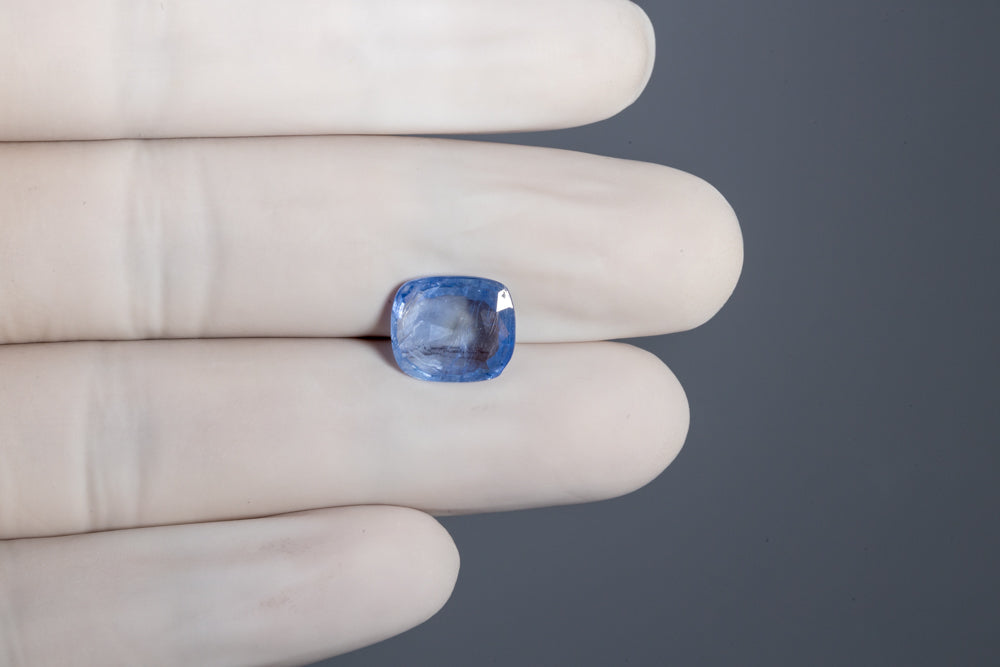 Natural Blue Sapphire (Neelam) 4.92 Carats