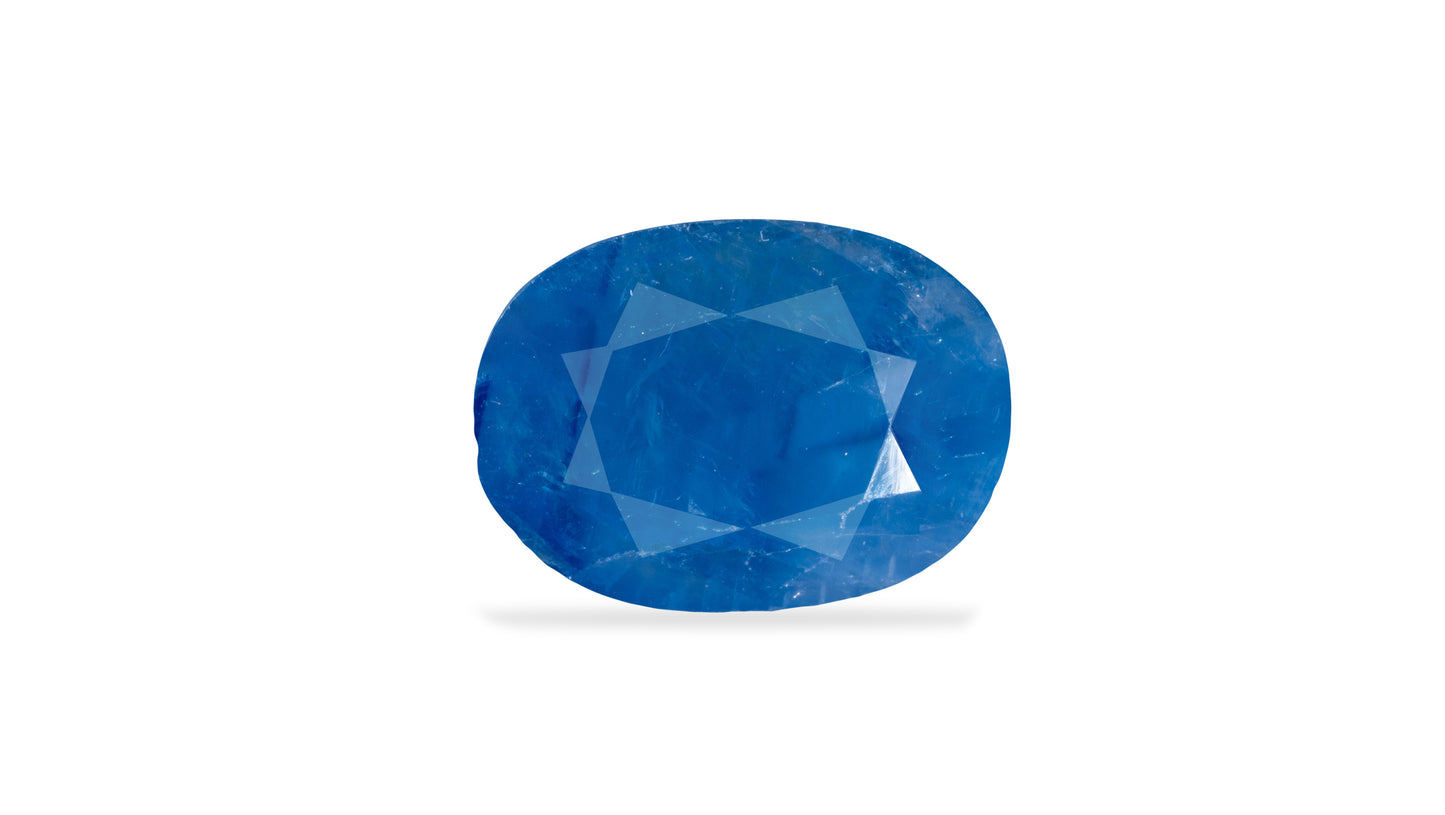 Natural Blue Sapphire (Neelam) 6.42 Carats