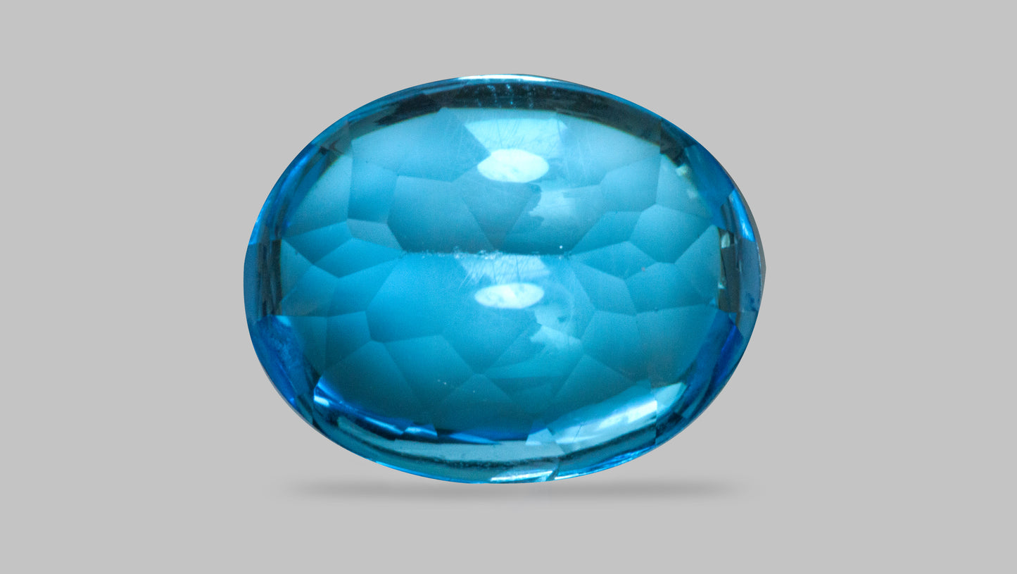 NATURAL BLUE TOPAZ 8.89 CARATS