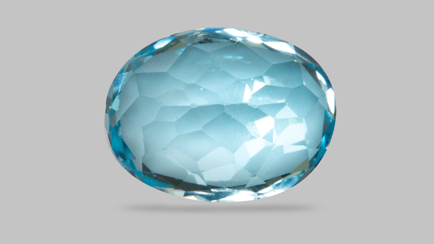 NATURAL BLUE TOPAZ 13.19 CARATS