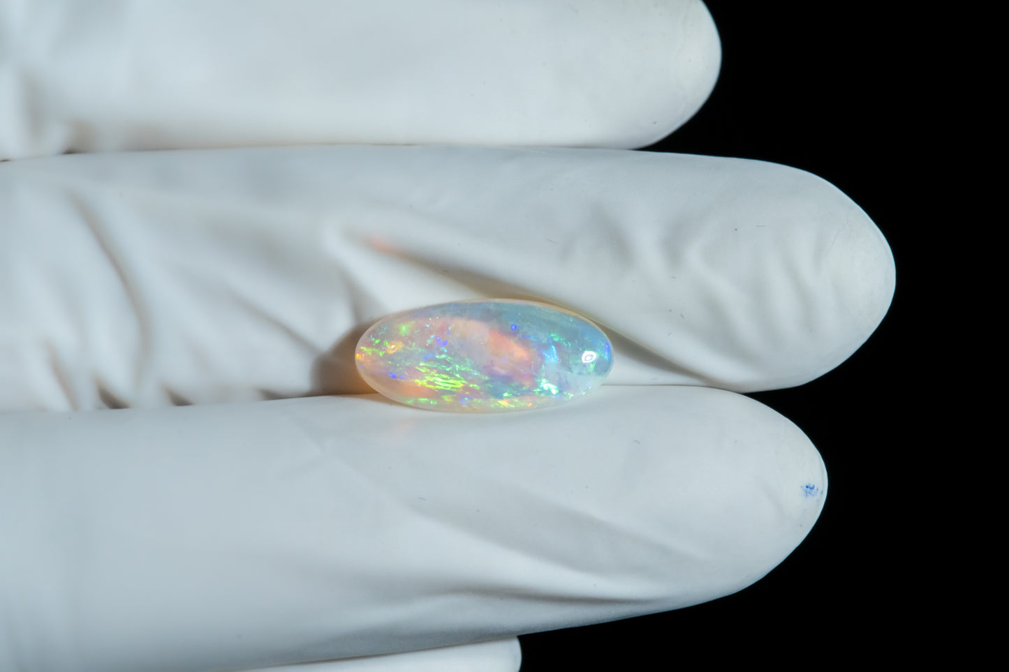 Natural Australian White Fire Opal 3.31 Carats