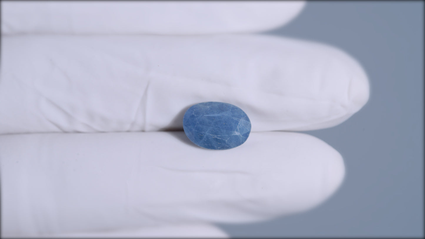 Natural Blue Sapphire (Neelam) 6.19 Carats