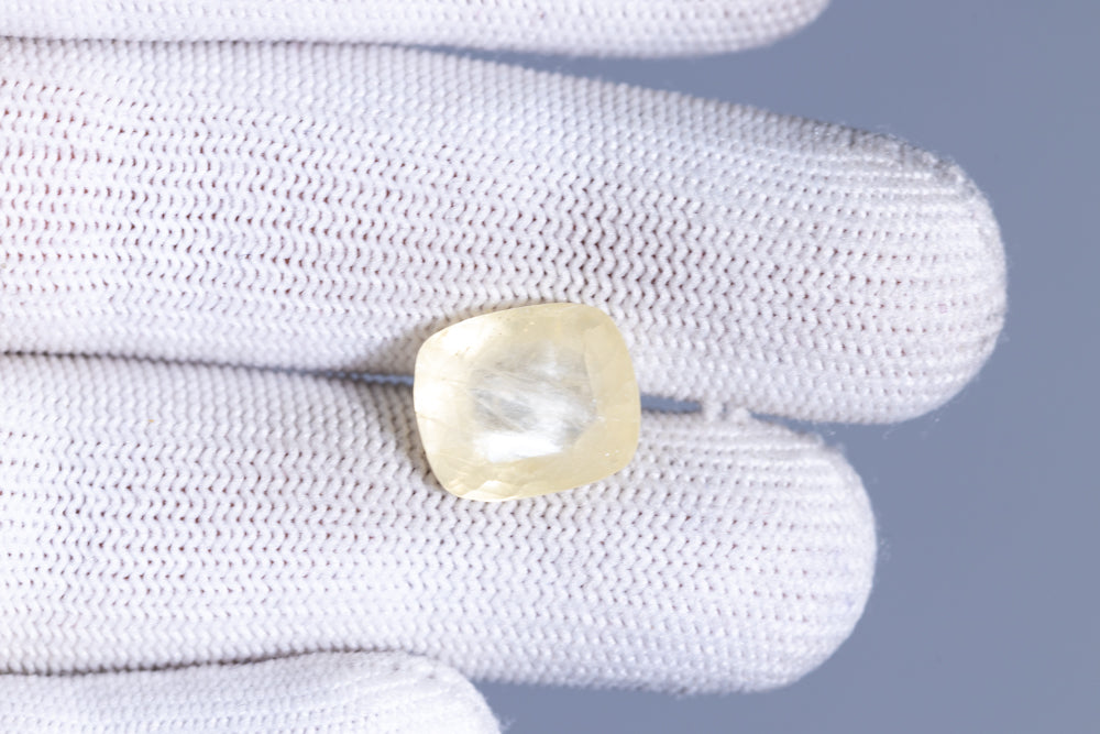 Natural Yellow Sapphire (Pukhraj) 10.68 Carats