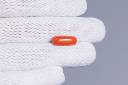 NATURAL RED CORAL (MOONGA) 7.48 CARATS