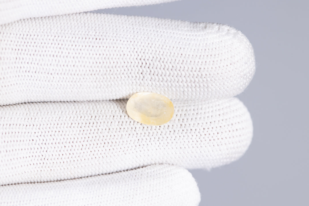 Natural Yellow Sapphire (Pukhraj) 4.12 Carats