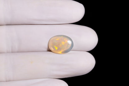 Natural Australian White Fire Opal 3.61 Carats