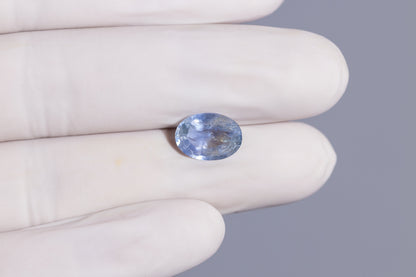 Natural Blue Sapphire (Neelam) 4.79 Carats