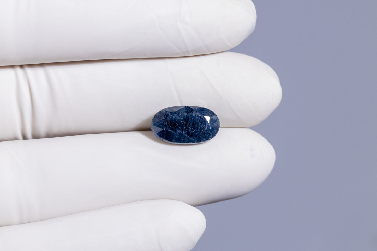 Natural Blue Sapphire (Neelam) 7.46 Carats