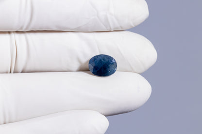 Natural Blue Sapphire (Neelam) 4.94 Carats