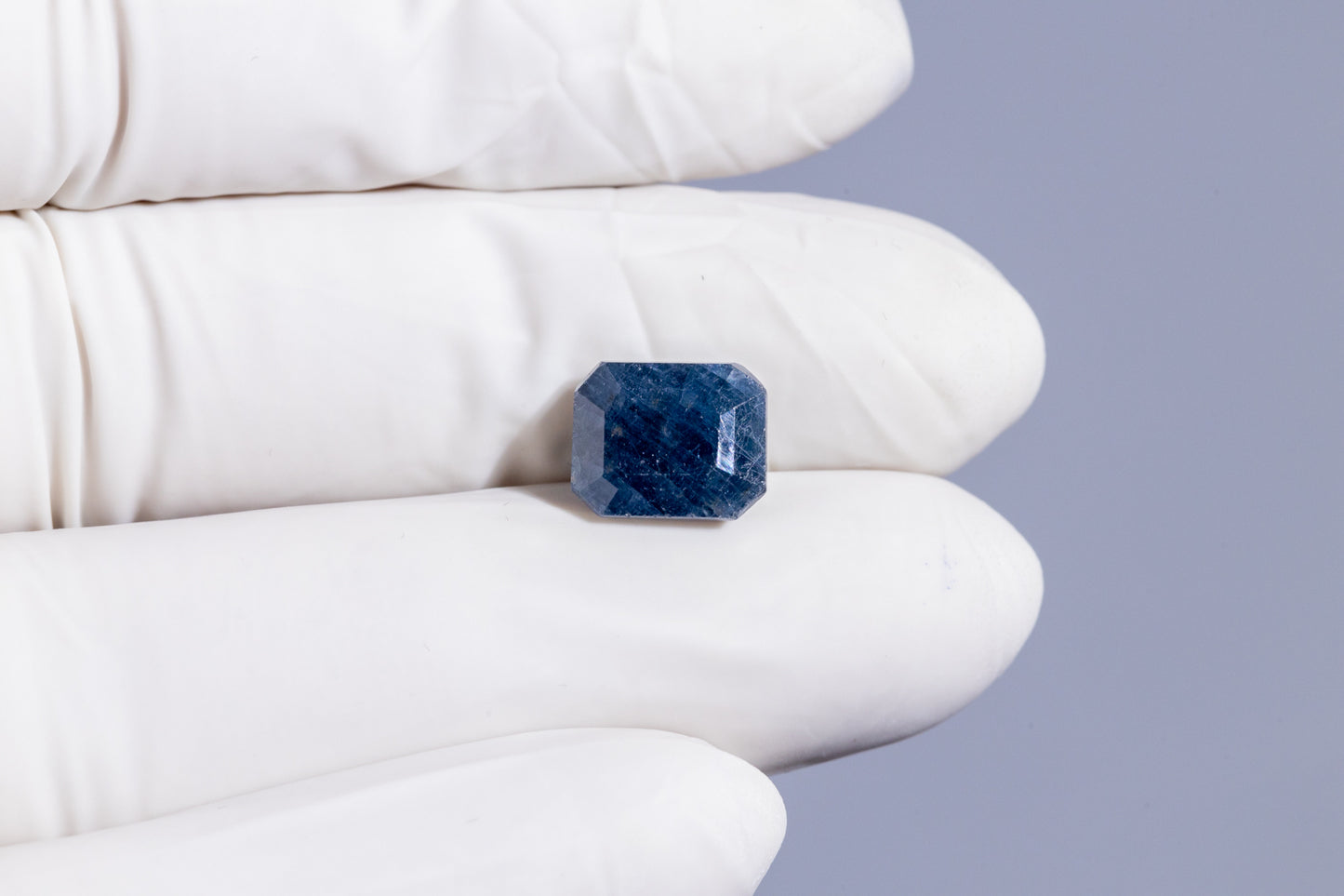Natural Blue Sapphire (Neelam) 7.58 Carats