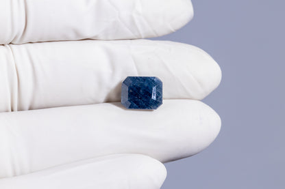 Natural Blue Sapphire (Neelam) 7.58 Carats
