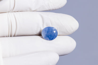 Natural Blue Sapphire (Neelam) 10.38 Carats