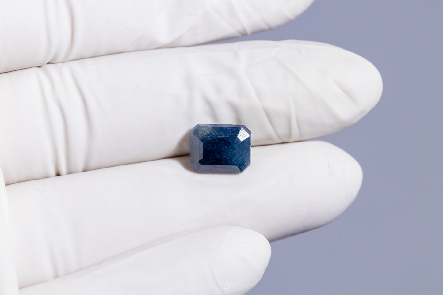 Natural Blue Sapphire (Neelam) 6.34 Carats