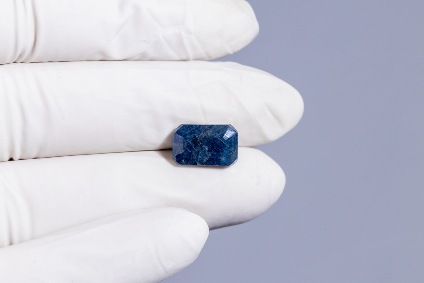 Natural Blue Sapphire (Neelam) 7.69 Carats