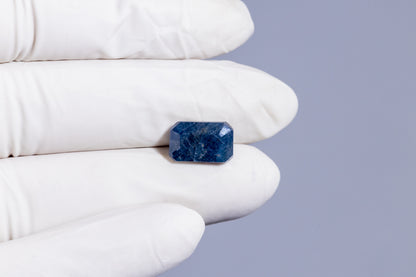Natural Blue Sapphire (Neelam) 7.69 Carats