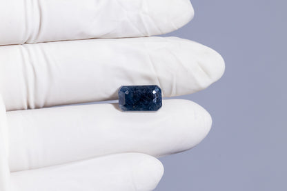 Natural Blue Sapphire (Neelam) 6.45 Carats