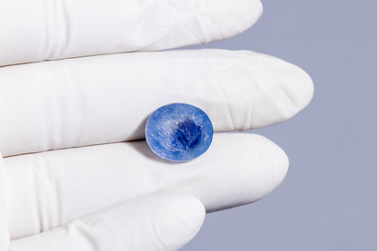 Kashmir Blue Sapphire (Neelam) 13.17 Carats