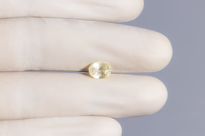 Natural Yellow Sapphire (Pukhraj) 2.77 Carats