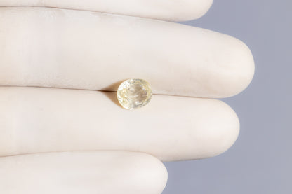 Natural Yellow Sapphire (Pukhraj) 3.29 Carats