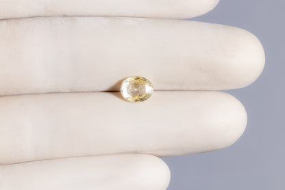 Natural Yellow Sapphire (Pukhraj) 2.63 Carats