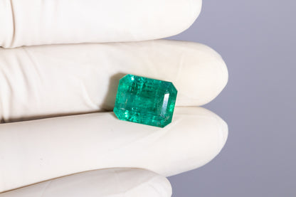 Minor Oil Natural Zambian Emerald (Panna) 9.97 Carats