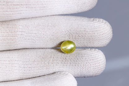 Natural Cat'S Eye (Lehsuniya) 5.55 Carats
