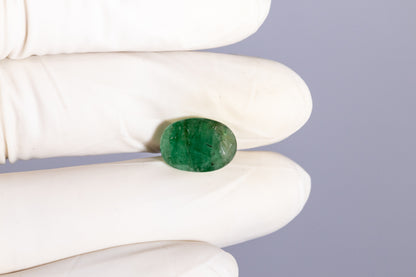 Minor Oil Natural Zambian Emerald (Panna) 6.07 Carats