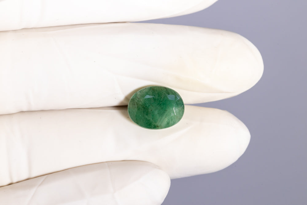 Minor Oil Natural Zambian Emerald (Panna) 5.89 Carats