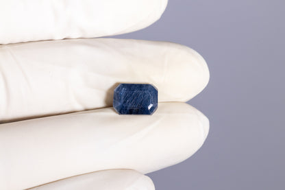 Natural Blue Sapphire (Neelam) 5.76 Carats