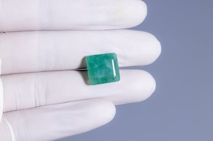 Minor Oil Natural Zambian Emerald (Panna) 12.90 Carats