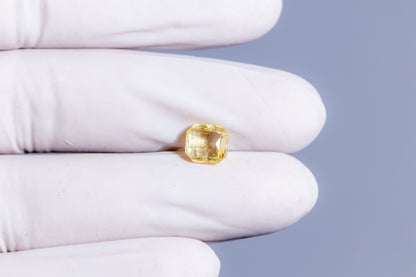 Natural Yellow Sapphire (Pukhraj) 3.03 Carats