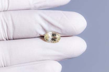 Natural Yellow Sapphire (Pukhraj) 3.77 Carats