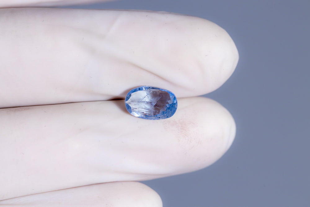 Natural Blue Sapphire (Neelam) 2.75 Carats