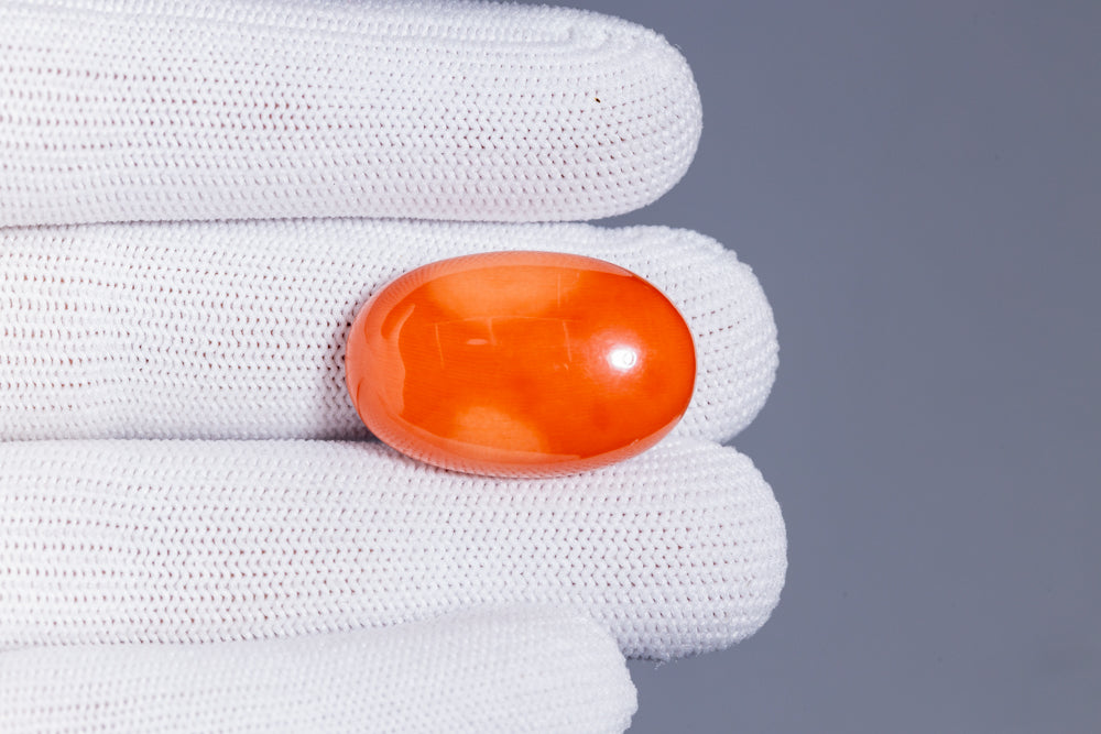 Japanese Red Coral (Moonga) 41.83 Carats