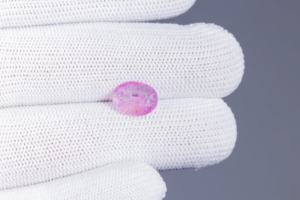 Natural Pink Sapphire 3.28 Carats