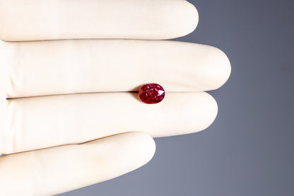 Natural Mozambique Ruby (Manik) 2.84 Carats
