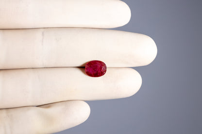 Natural Mozambique Ruby (Manik) 3.98 Carats