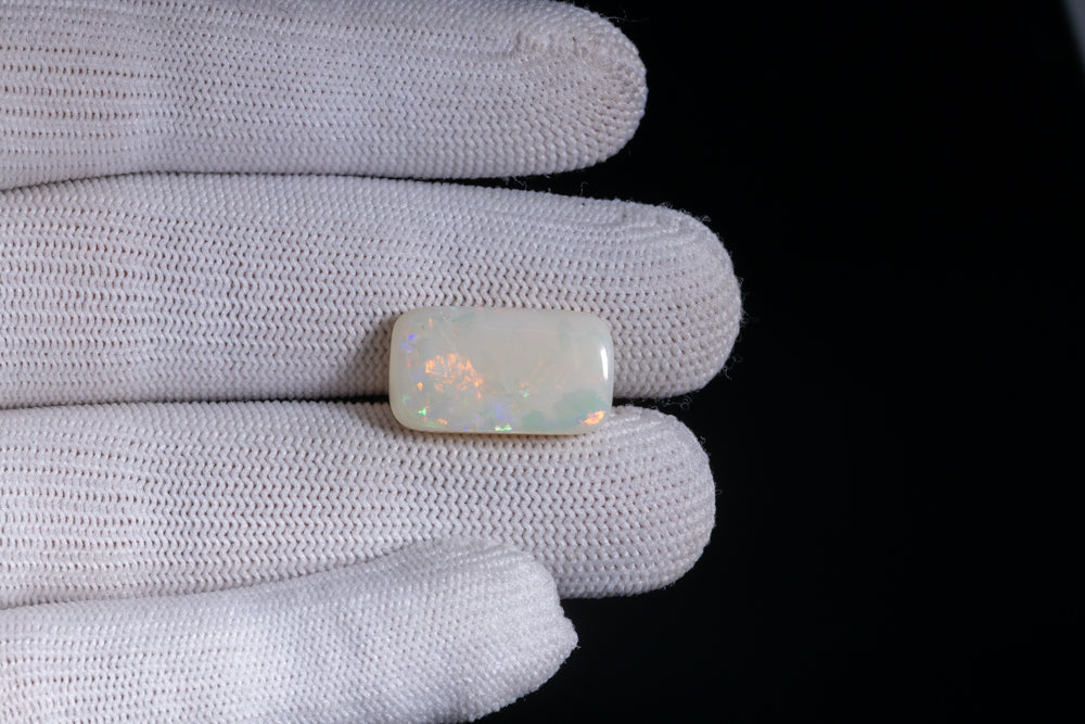 Natural Australian White Fire Opal 11.77 Carats