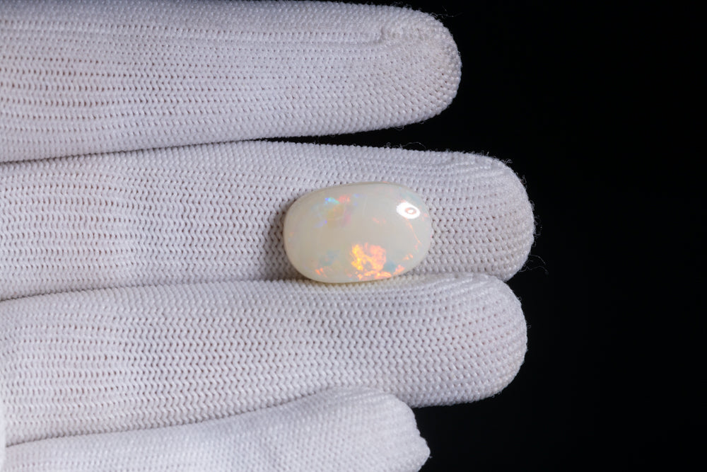 Natural Australian White Fire Opal 11.72 Carats