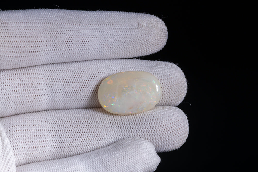 Natural Australian White Fire Opal 16.83 Carats