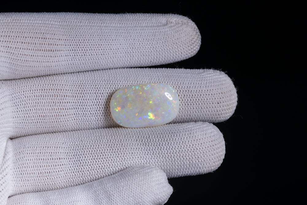 Natural Australian White Fire Opal 10.71 Carats