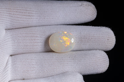 Natural Australian White Fire Opal 11.75 Carats