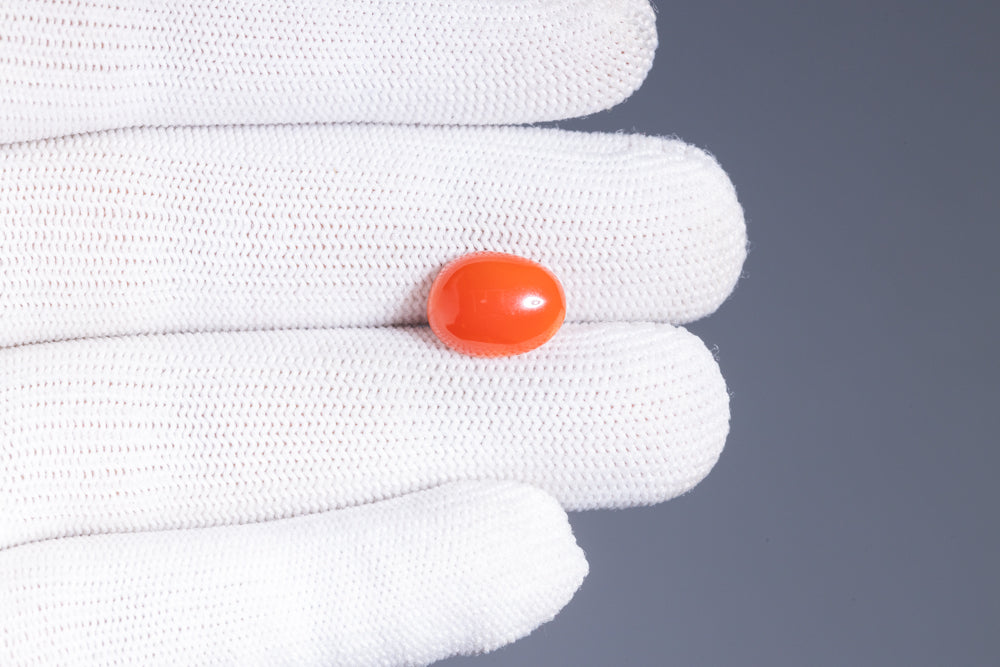 Japanese Red Coral (Moonga) 5.24 Carats