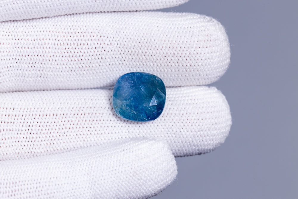 NATURAL BLUE SAPPHIRE (NEELAM) 9.57 CARATS