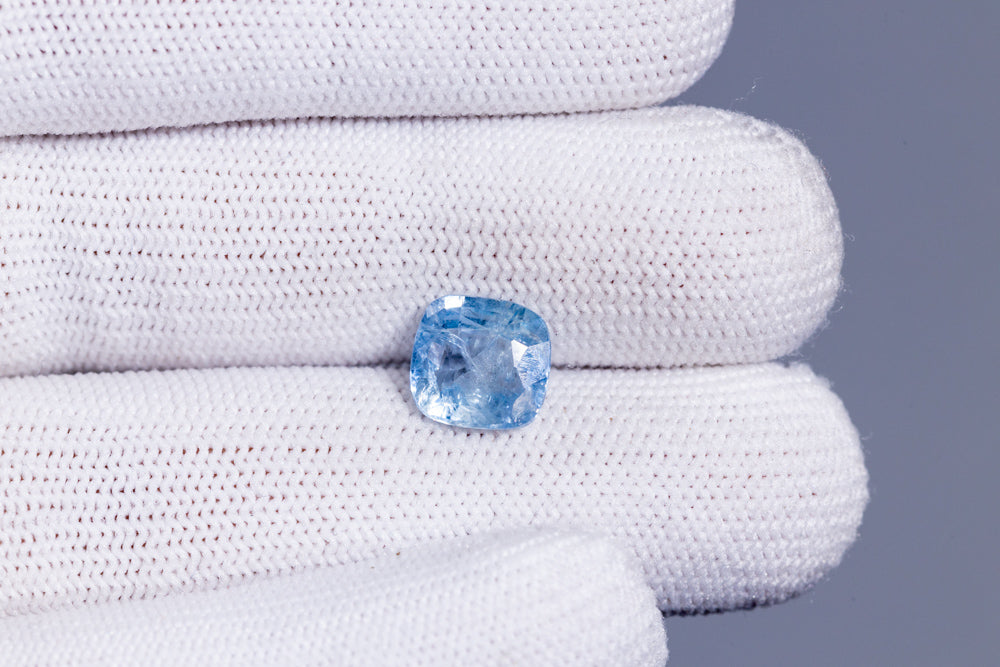 Natural Blue Sapphire (Neelam) 4.04 Carats