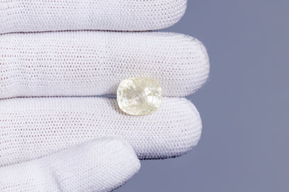 Natural Yellow Sapphire (Pukhraj) 10.02 Carats