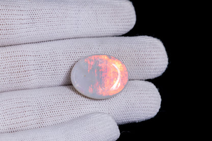 Natural Australian White Fire Opal 20.57 Carats